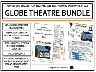 The Globe Theatre Historic Environment 2026 Bundle