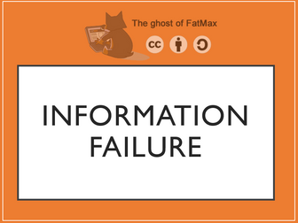 Information Failure