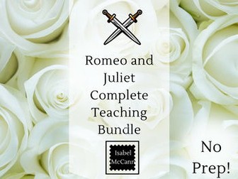 Romeo and Juliet Complete Unit: Ten Top Resources