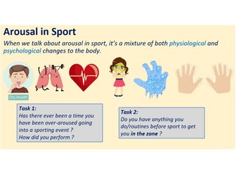 IGCSE: Unit 3: Arousal [8]