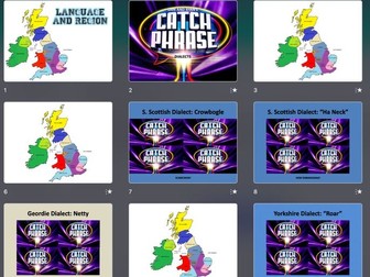 Language & Region Lesson - A Level English Language