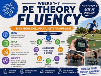 BTEC Sport Component 3 Fluency Booklets