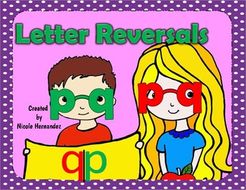 Reversals ('p' and 'q' Printables) | Teaching Resources
