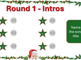 Christmas Music Quiz 2025