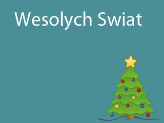Wesołych Świąt - Polish Christmas