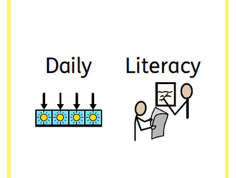 Literacy home learning pack