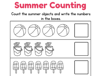 Summer Counting 1-10