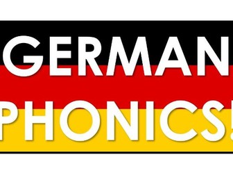 German phonics display