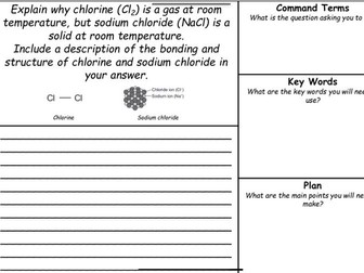 AQA GCSE Chemistry 6 mark Questions