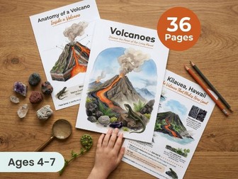 Volcanoes - Physical Geography KS1 KS2