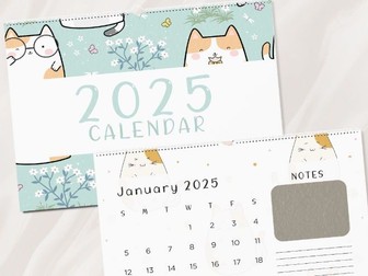 2025 Calendar3 - For Resell