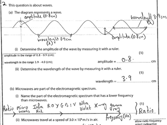 GCSE Physics Exam Questions+Solutions- Mixed Topics (Triple Science) (Edexcel, AQA, OCR, Eduqas)