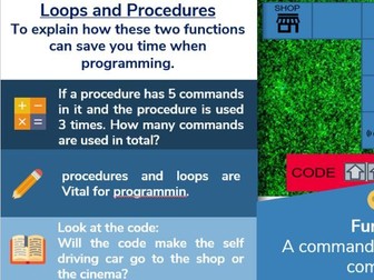 Computer Science - Loops and Procedures