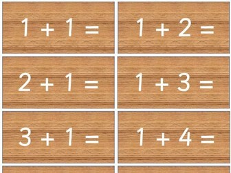Addition & Subtraction to 10 Flashcards