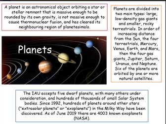GCSE Astronomy 9-1 Edexcel Pearson Topic 6 Celestial Observation