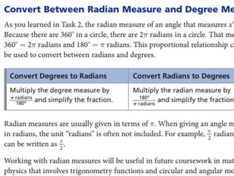 Topic: angle measures