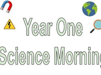 KS1 / Year 1 Science Activity pack
