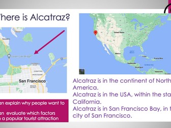 KS3 Dark Tourism: Alcatraz