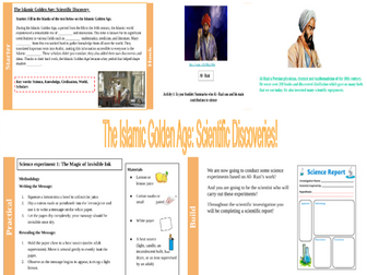 KS2/KS3: The Islamic Golden Age - Scientific Discovery (Incl. PPT,  Worksheets, Teacher Guidance)