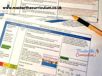 Nursery - Spring - Capacity - Resources Aligned with White Rose