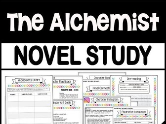The Alchemist By Paulo Coelho Novel Study