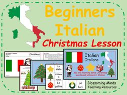Italian lesson and resources - KS2 - Christmas