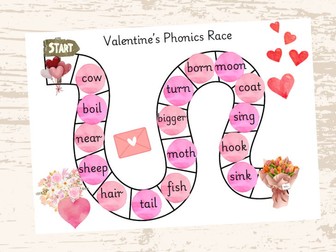 Valentine's Phonics Game