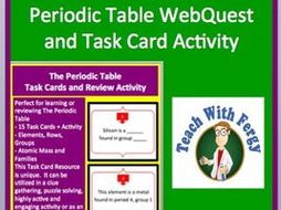 periodic table activity bundle task card activity webquest element assignment - Periodic Table Activity Tes periodic table activity bundle task card activity webquest element assignment - Periodic Table Activity Tes