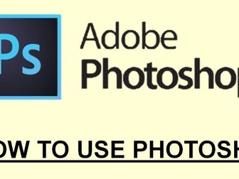 How to use PhotoShop (PowerPoint)