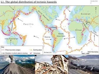 The global distribution of tectonic hazards - A Level Edexcel/AQA Geography