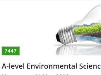 AQA Environmental Science 3.2.4 Biogeochemical cycles