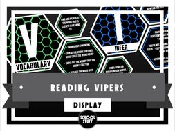 literacy shed plus - picture book vipers