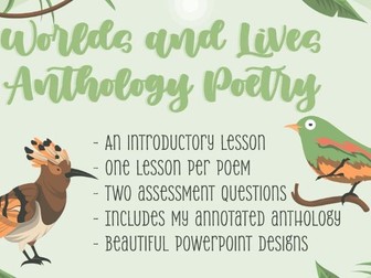 Worlds and Lives Poetry Scheme