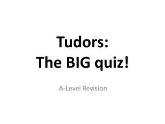 Tudor Revision