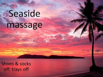 Seaside themed massage