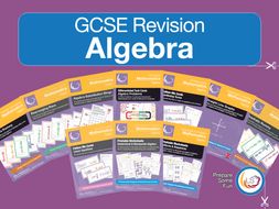 Algebra GCSE revision Resources