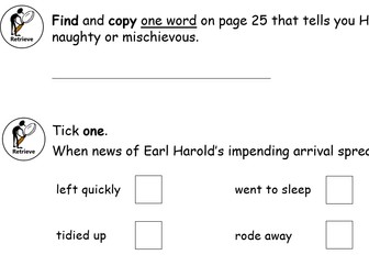 Anglo-Saxon Boy Whole Class Reading