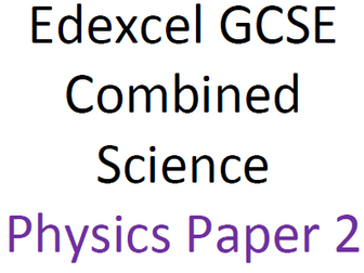 Revision guide & workbook combined physics paper 2