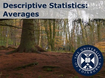 Descriptive Statistics: AVERAGES