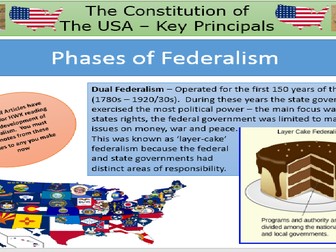 Federalism in the US - Phases of Federalism