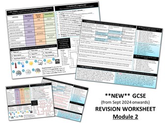 New GCSE Spanish (2026) Revision Worksheet - Module 2 Viajes