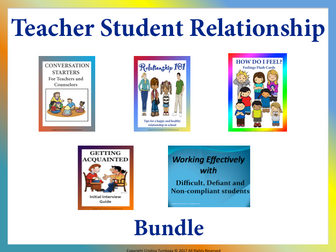 Teacher Student Relationship Bundle