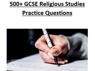 500+ GCSE Religious Studies Practice Questions