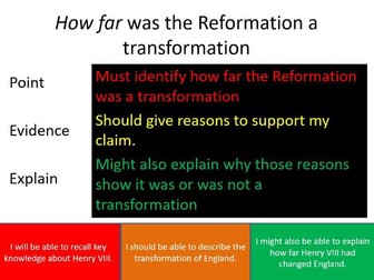 Reformation and religious transformation of England