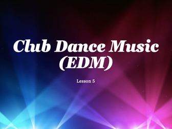 EDM - Melody (Lesson 5)