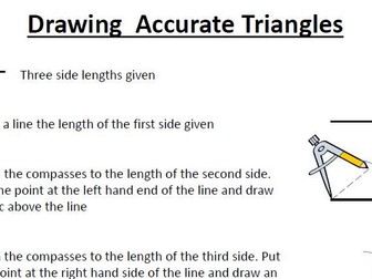 Constructing Triangles