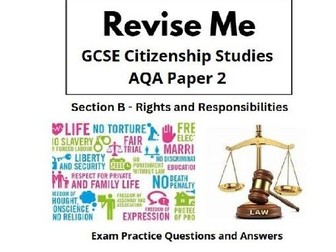 GCSE Citizenship Paper 2 Section B Workbook