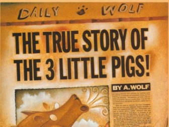 The True Story of The 3 Little Pigs - recount