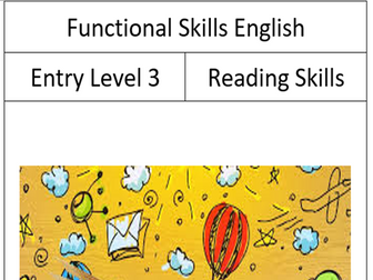 Functional English - Entry Level 3  - Reading workbook