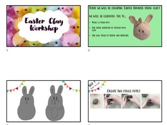 Clay Easter Bunny Task